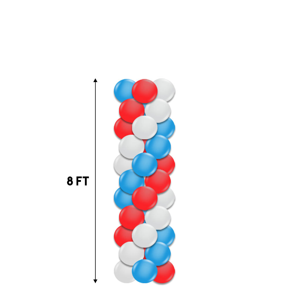 8 Foot Balloon Column